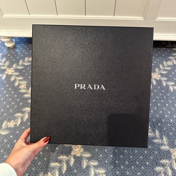 Prada Black Logo Nylon Bucket Hat in XS - Picture 9 of 14